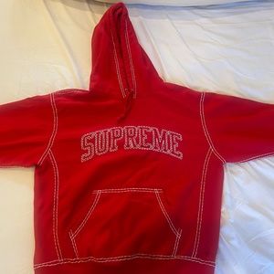 Supreme Big Stitch Hoodie FW 20